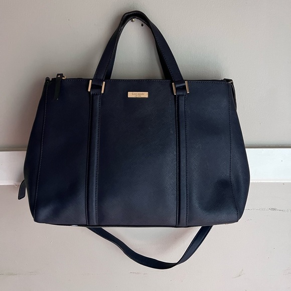 kate spade Handbags - Kate Spade Midnight Blue Handbag